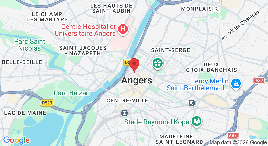 31 Rue Boisnet, 49100 Angers, France