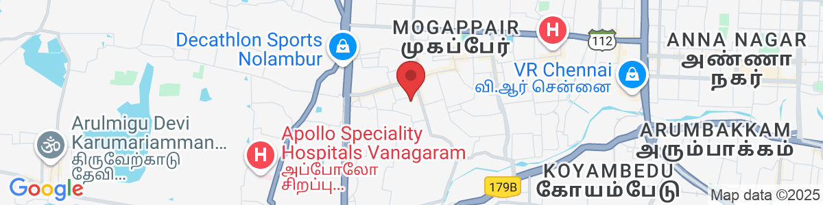 5, Sivan Koil St, Mogappair West, Ambattur Industrial Estate, Chennai, Tamil Nadu 600037, India
