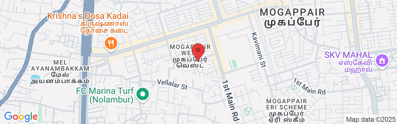 5/C4, Sivan Koil St, Mogappair West, Ambattur Industrial Estate, Chennai, Tamil Nadu 600037, India
