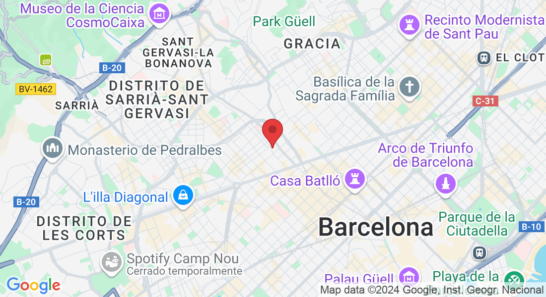 Carrer d'Alfons XII, 8, Sarrià-Sant Gervasi, 08006 Barcelona, España