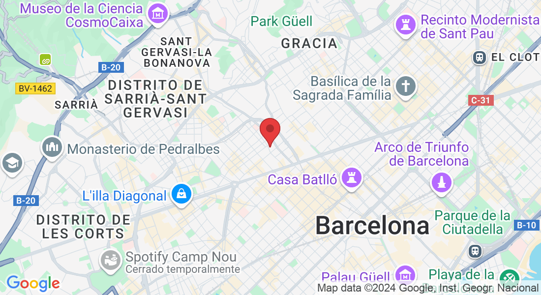 Carrer d'Alfons XII, 8, Sarrià-Sant Gervasi, 08006 Barcelona, España