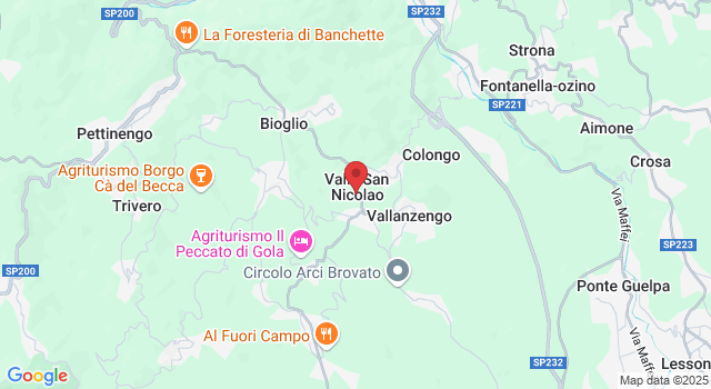 Frazione Chiesa, 28, 13847 Valle San Nicolao BI, Italia