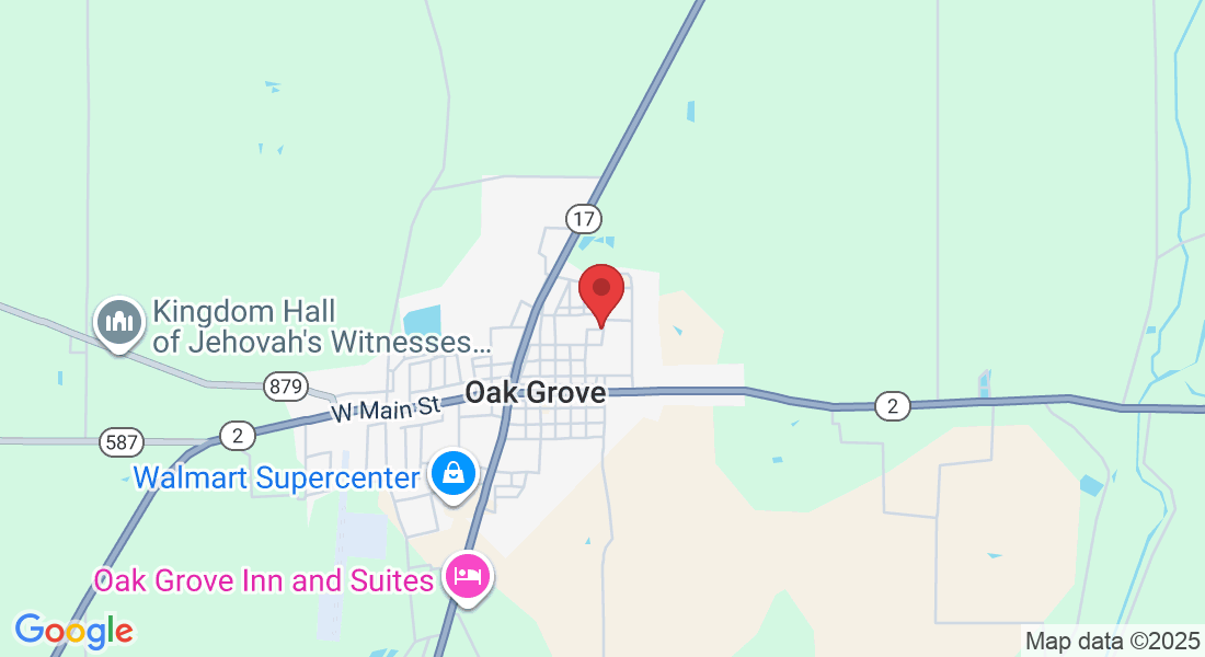 414 James, Oak Grove, LA 71263, USA