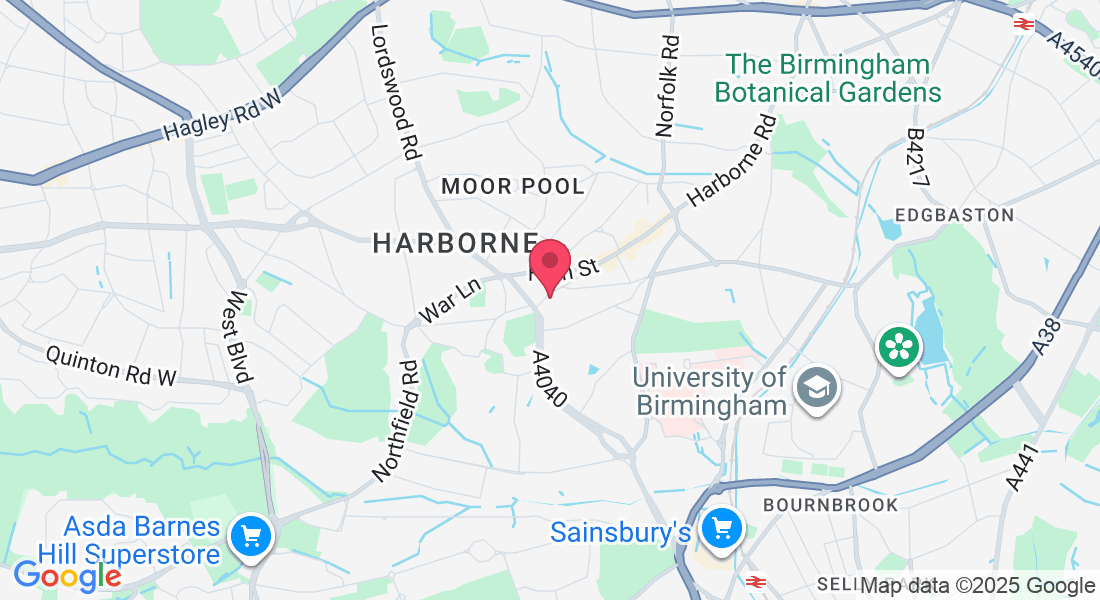 Vivian Rd, Harborne, Birmingham B17 0DN, UK