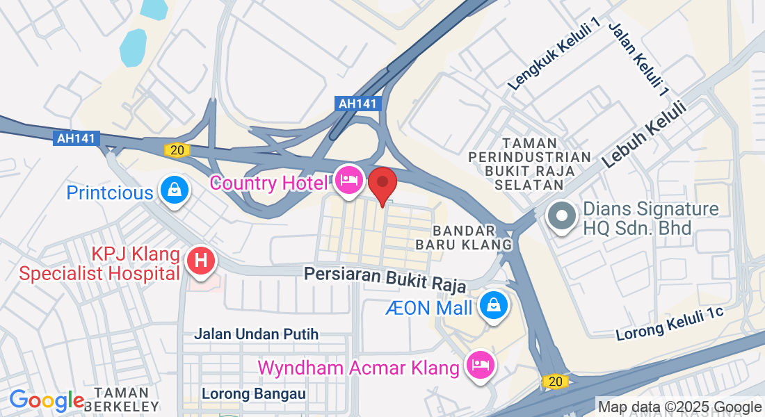 45-2, Jalan Tiara 2B, Bandar Baru Klang, 41150 Klang, Selangor, Malaysia