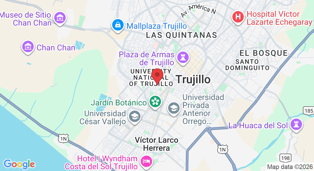 Fray Pedro Urraca 433, Trujillo 13008, Peru