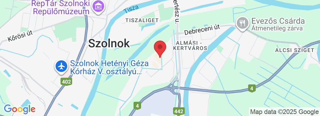 Szolnok, Felső Szandai rét 1, 5000 Magyarország