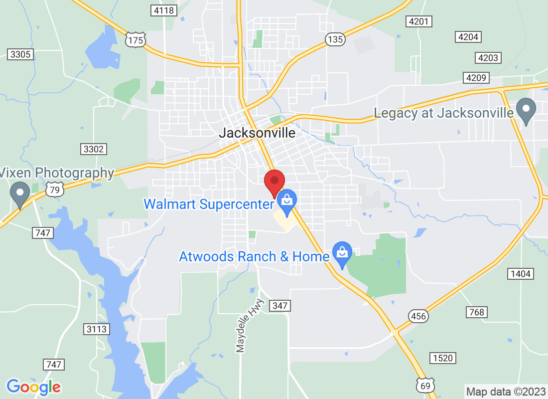 1009 S Jackson St suite 100, Jacksonville, TX 75766, USA
