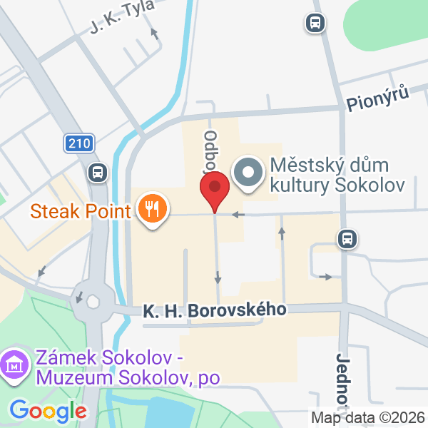 5. května, 356 01 Sokolov-Sokolov 1, Česko