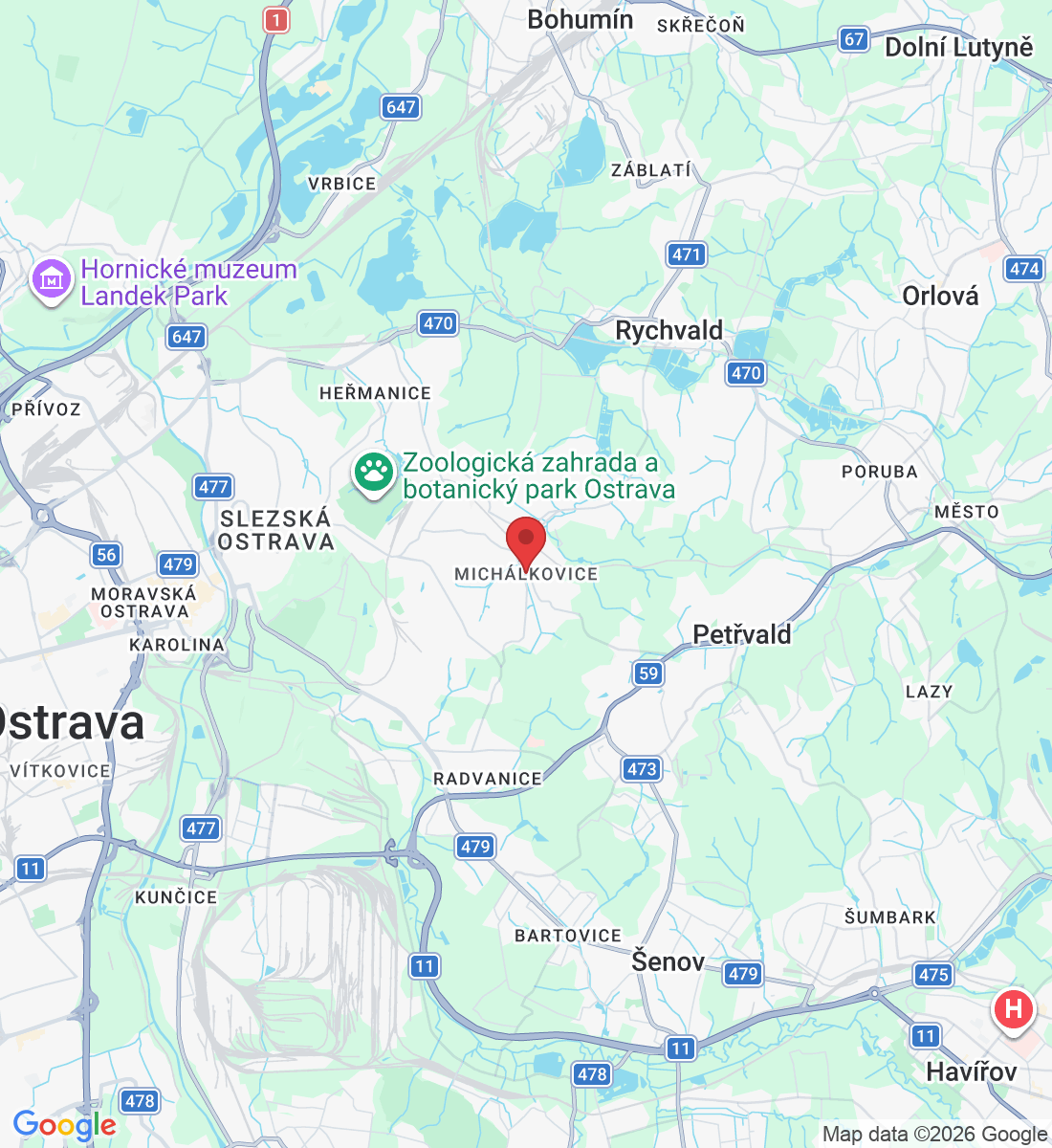 715 00 Ostrava-Michálkovice, Česko