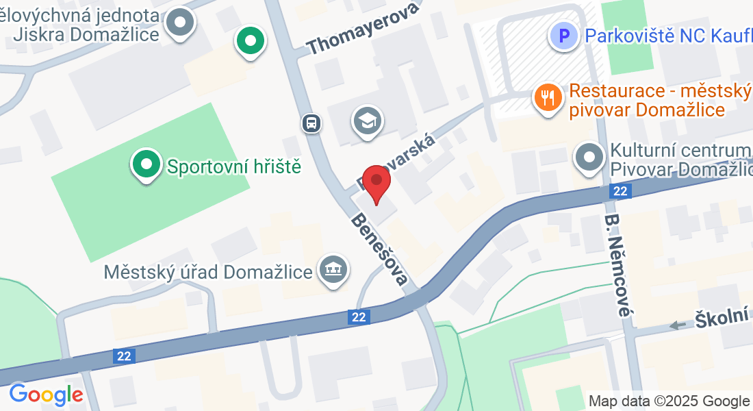 Benešova 292, Týnské Předměstí, 344 01 Domažlice-Domažlice 1, Česko