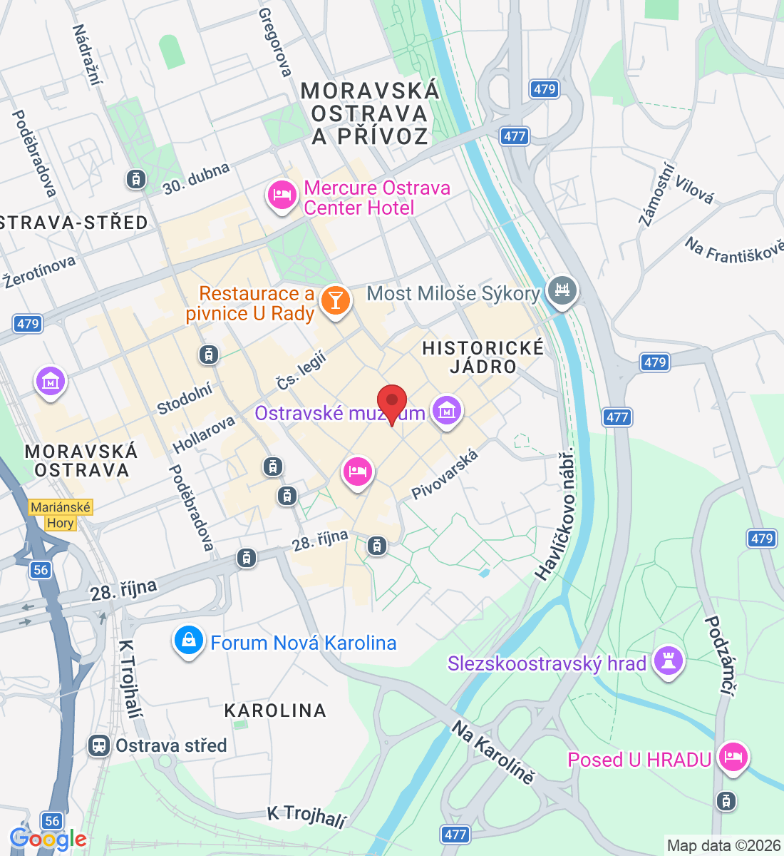 Dlouhá, 702 00 Moravská Ostrava a Přívoz, Česko