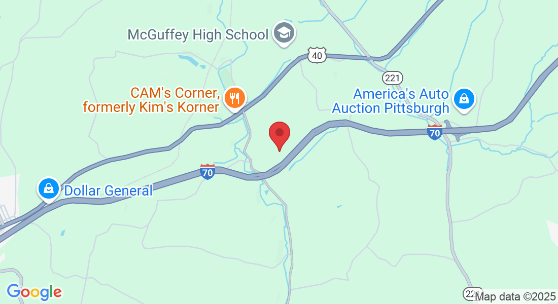1092 S Sunset Beach Rd, Claysville, PA 15323, USA