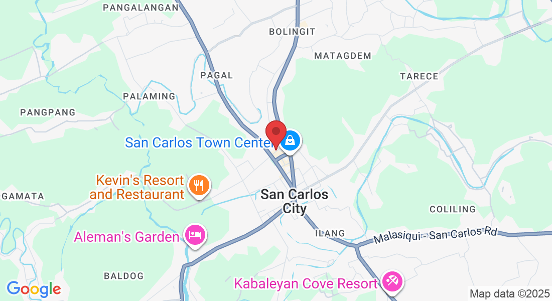 Careenen Street, Roxas Blvd, Poblacion, San Carlos City, 2420 Pangasinan, Philippines