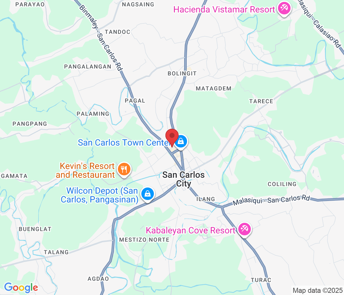 Careenen Street, Roxas Blvd, Poblacion, San Carlos City, 2420 Pangasinan, Philippines