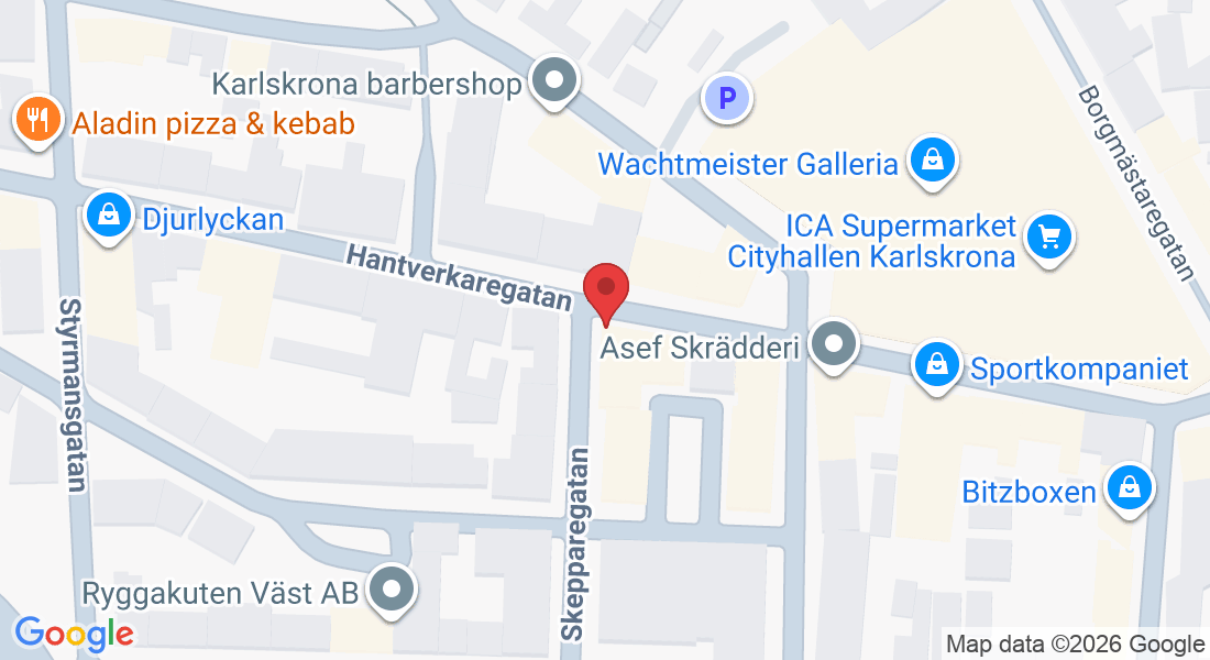 Hantverkaregatan 17, 371 35 Karlskrona, Sweden