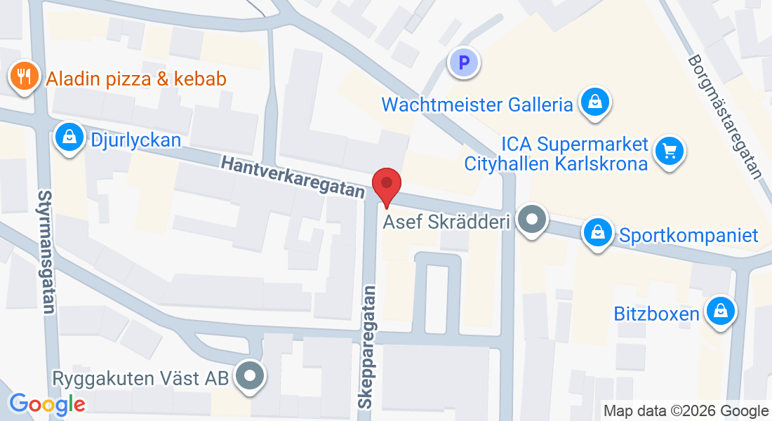 Hantverkaregatan 17, 371 35 Karlskrona, Sweden