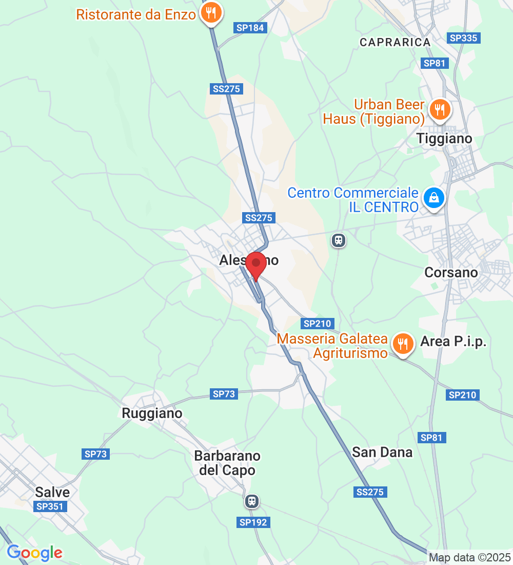 Via Scipione Sangiovanni, 73031 Alessano LE, Italia