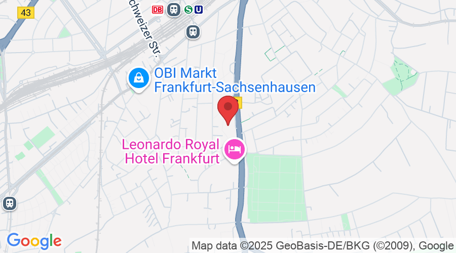 Darmstädter Landstraße 184, 60598 Frankfurt am Main, Tyskland
