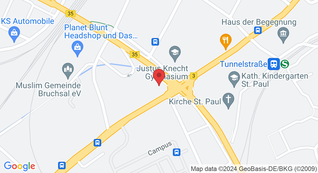Karlsruher Str. 2, 76646 Bruchsal, Deutschland