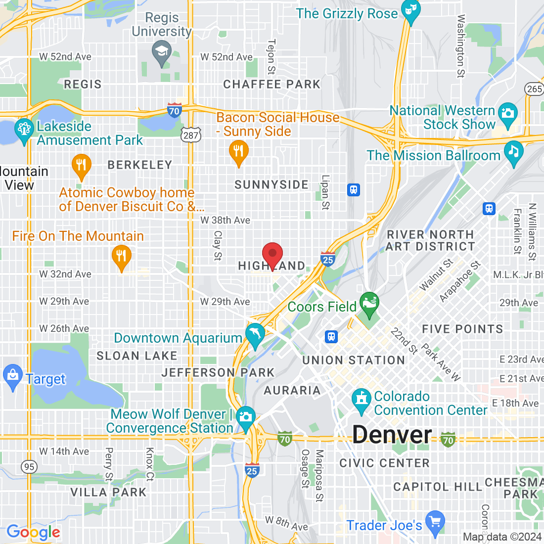 3212 Tejon St, Denver, CO 80211, USA