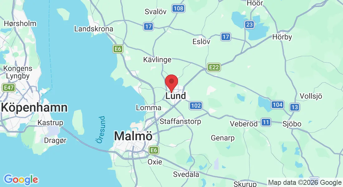 Åldermansgatan 11, 227 64 Lund, Sverige