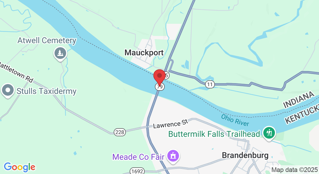 Mauckport Bridge, Brandenburg, KY, USA
