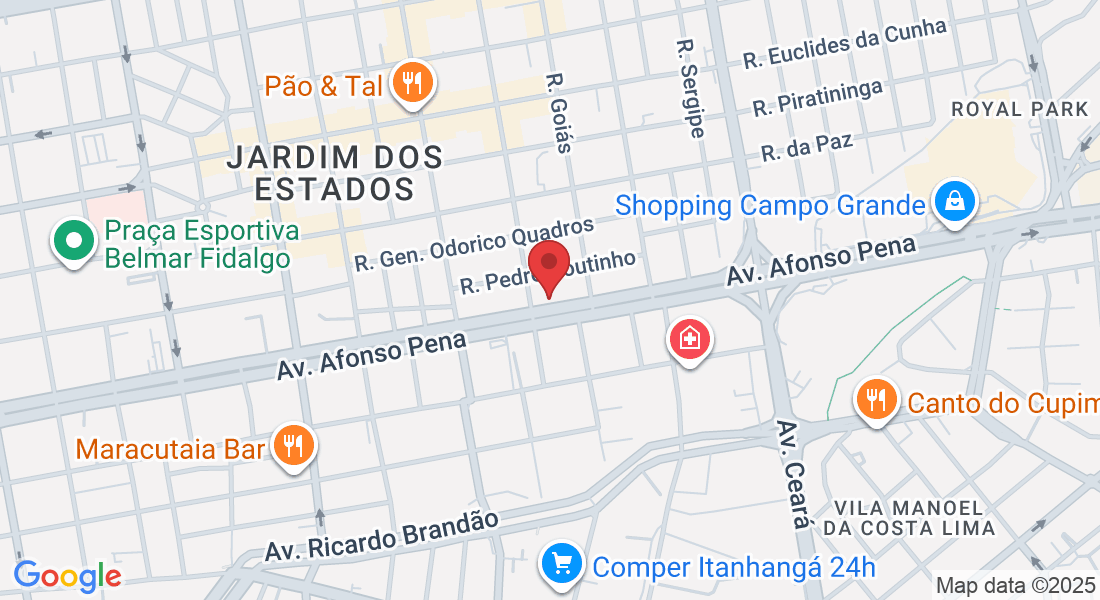Av. Afonso Pena, 4203 - Cidade Jardim, Campo Grande - MS, 79020-000, Brasil