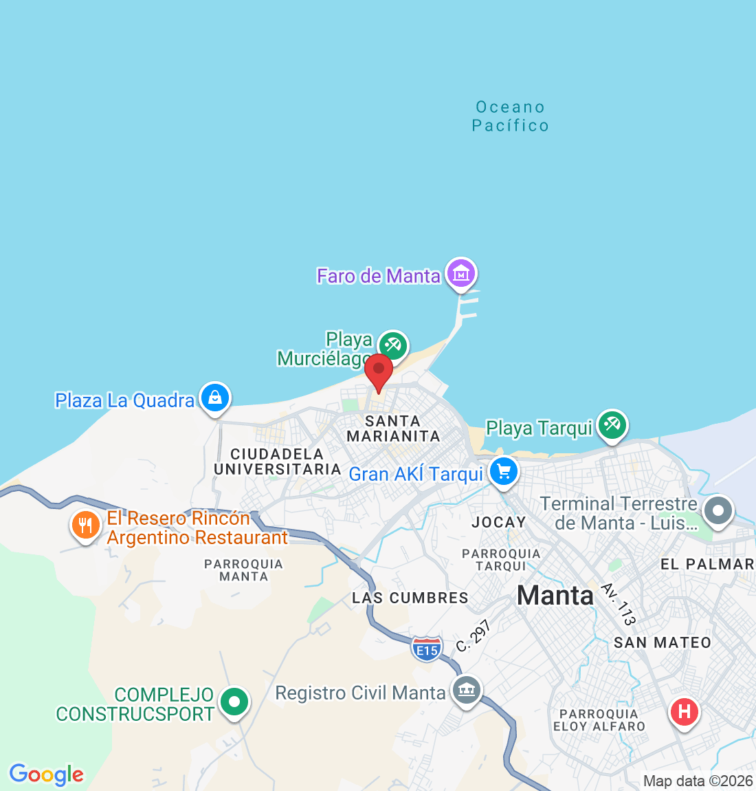 Av. Malecón, Manta, Ecuador