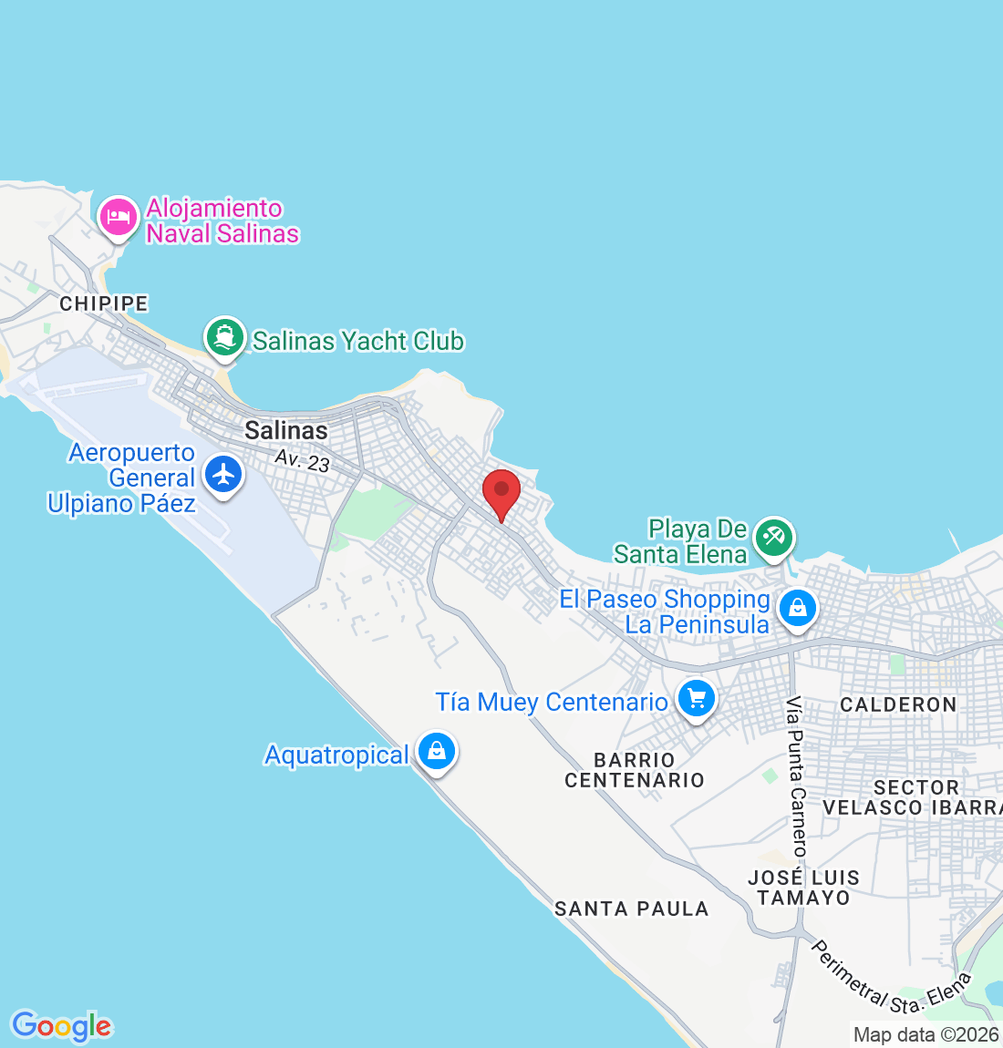 Ave. principal vía a Salinas, 241550 Salinas, Ecuador