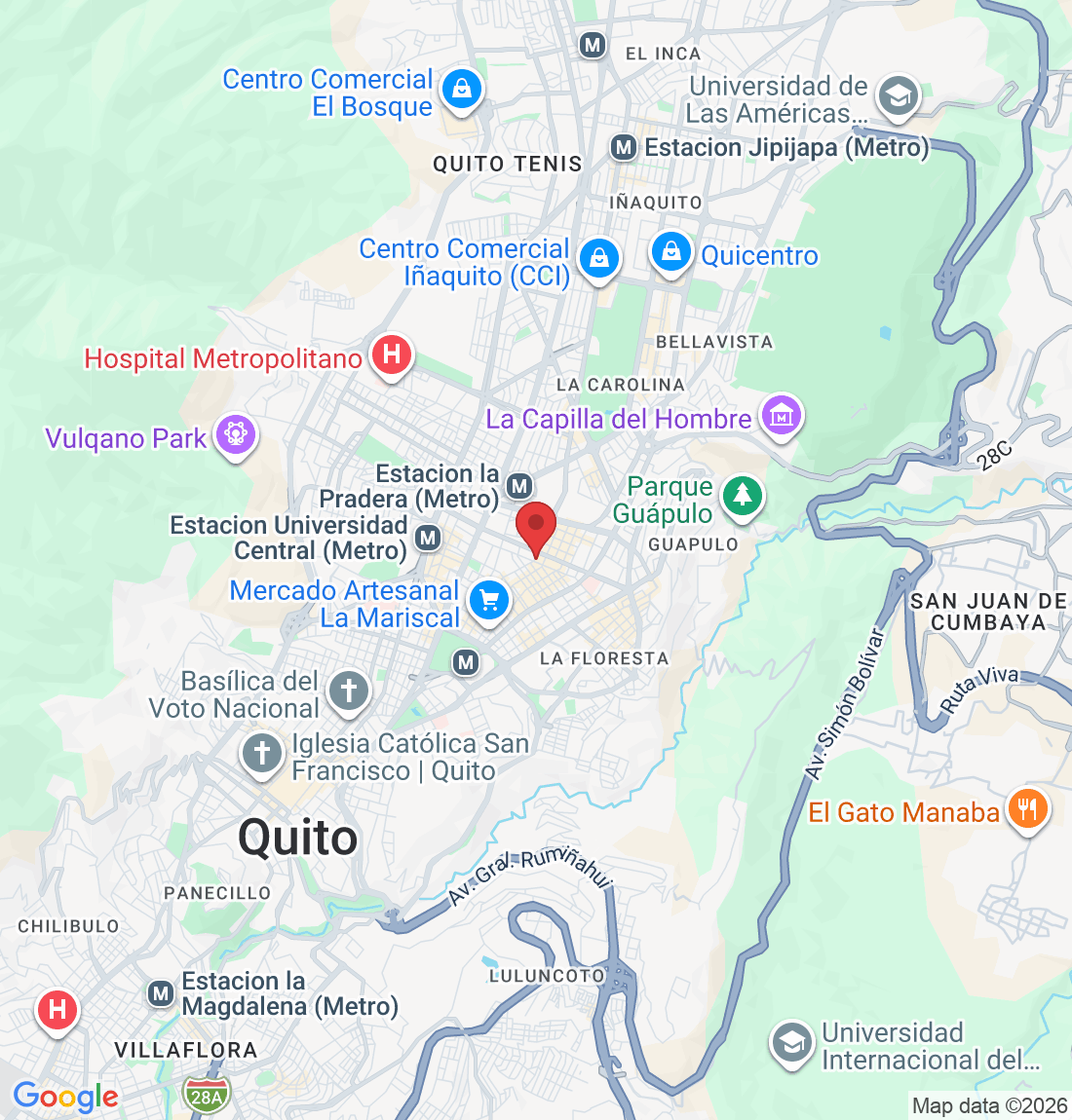 Luis Cordero y Av. Río Amazonas E4-375 y, 170517 Quito, Ecuador
