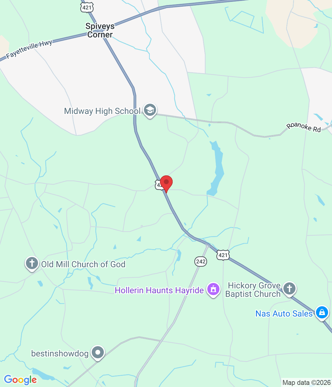 14034 Spiveys Corner Hwy, Newton Grove, NC 28366, USA