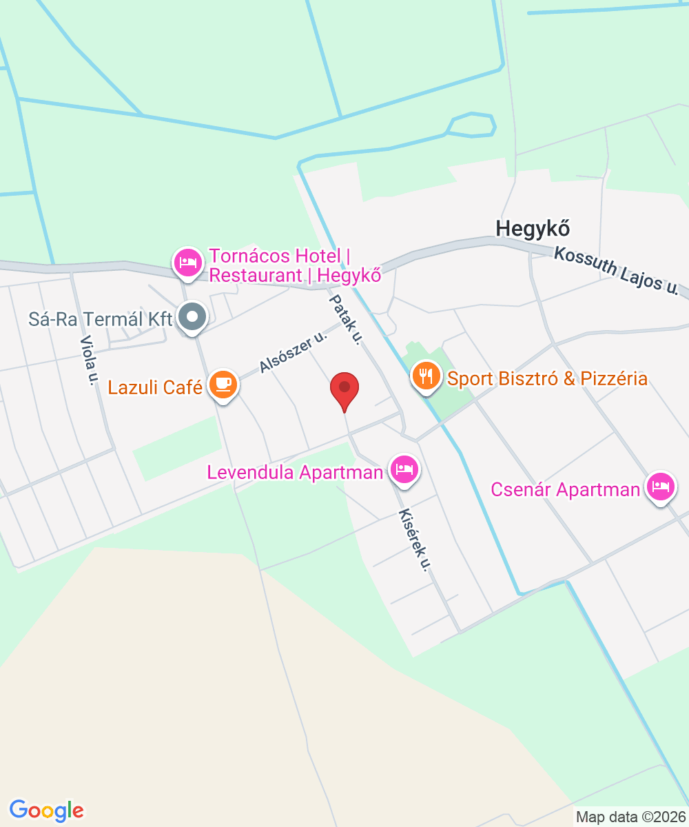 Hegykő, Erdősföld u. 5, 9437 Magyarország