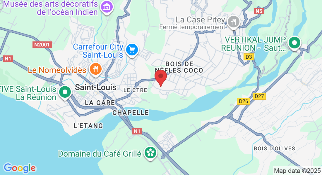 37 A Chem. Cannes Roses, Saint-Louis 97450, La Réunion