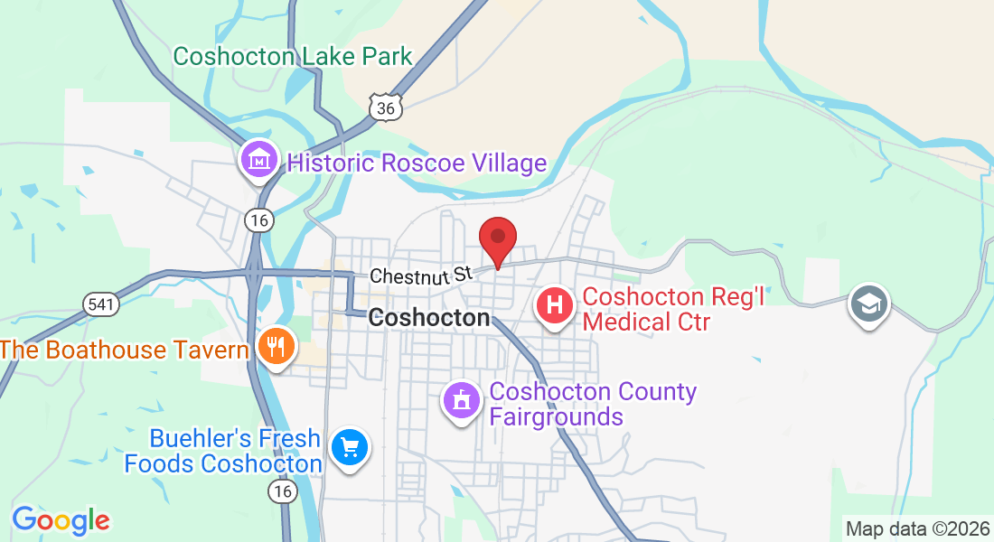 1101 Chestnut St, Coshocton, OH 43812, USA