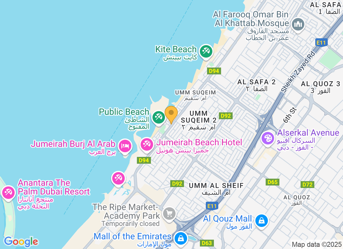 Cosmesurege Hospital - 02 Jumeirah Beach Rd - opposite Burj Al Arab - Umm Suqeim - Jumeirah 3 - Dubai - United Arab Emirates