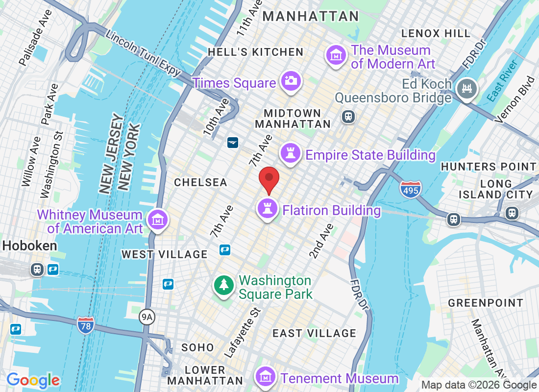 18 W 27th St 4th floor, New York, NY 10001, USA