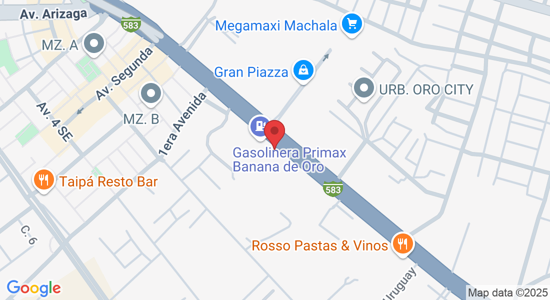 Avenida km1 via a pasaje, 25 de Junio, Machala, Ecuador