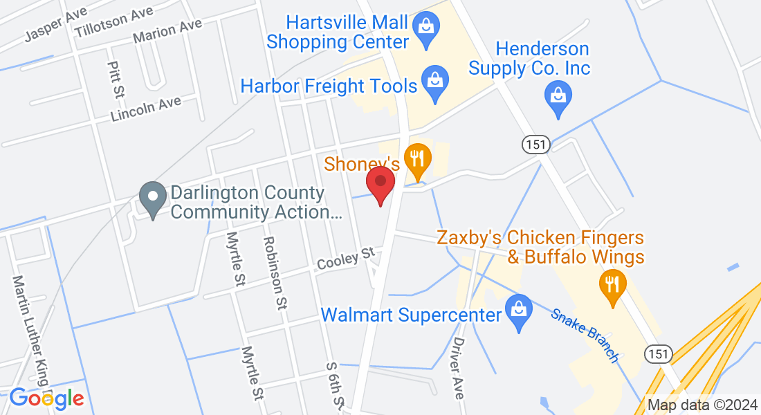 912 S Fifth St, Hartsville, SC 29550, USA