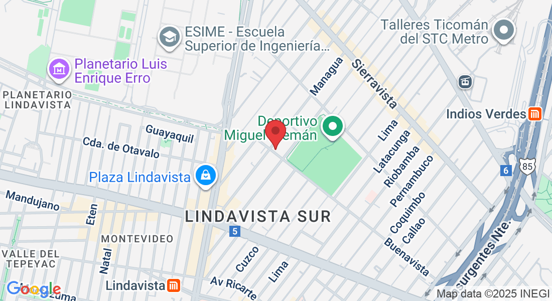 Buenavista 215, Lindavista, Gustavo A. Madero, 07300 Ciudad de México, CDMX, Mexico