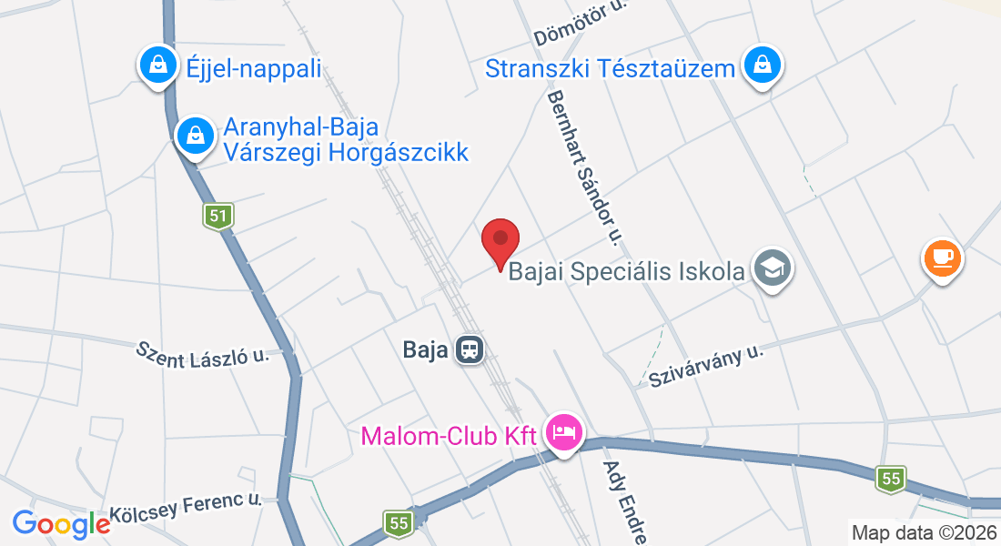 Baja, Rudnay Gyula u. 25, 6500 Magyarország