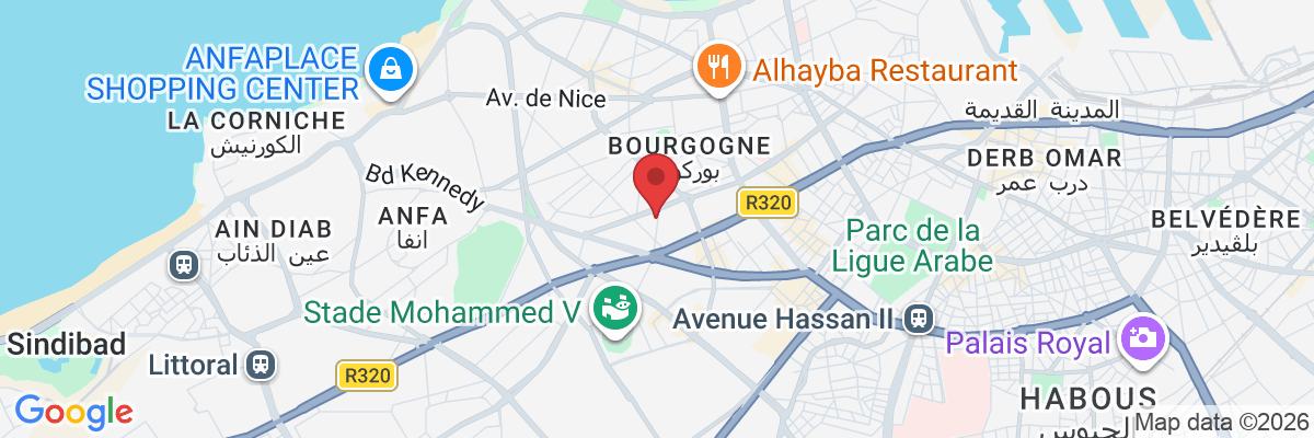 H9R4+5FW, Rue Bab Chellah, Casablanca 20250, Maroc