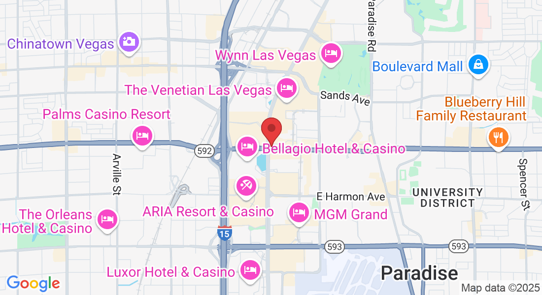 3595 S Las Vegas Blvd, Las Vegas, NV 89109, USA