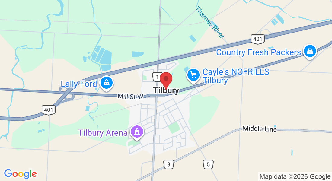 Tilbury, ON N0P 2L0, Canada