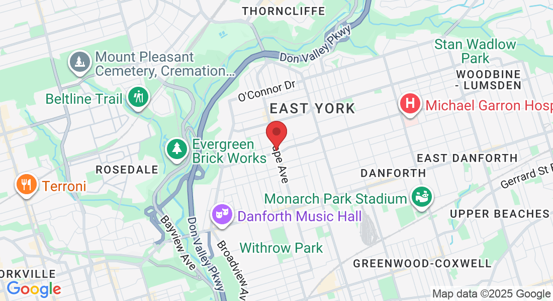 918 Pape Ave, East York, ON M4K 3V2, Canada