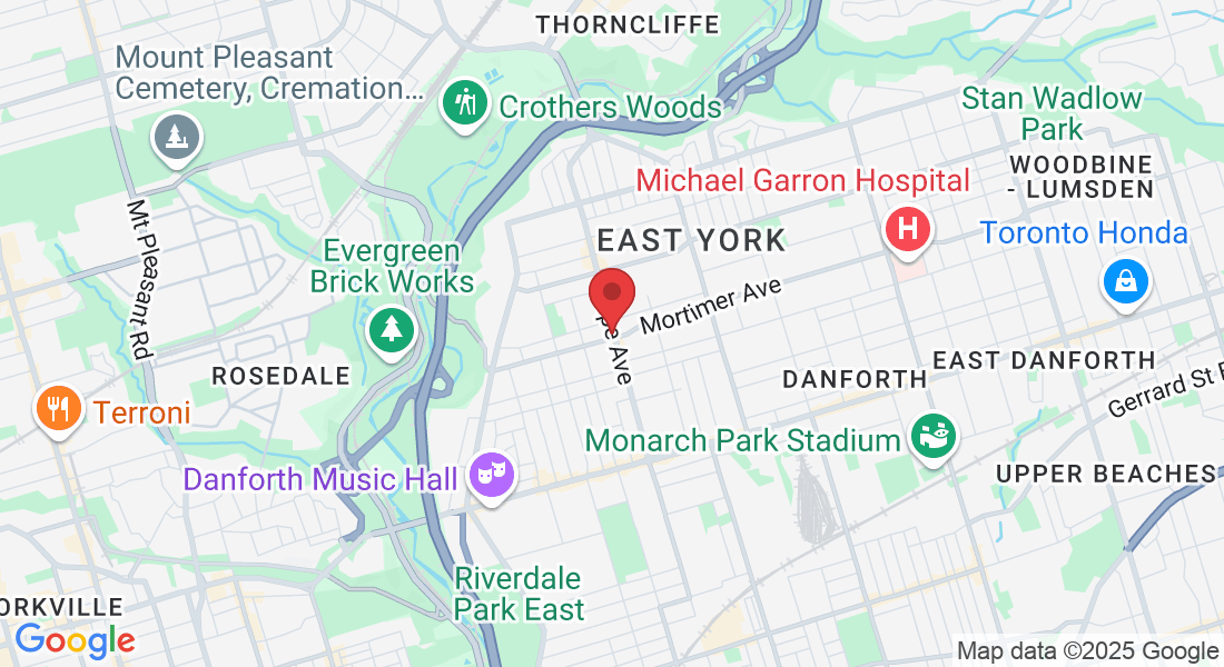 918 Pape Ave, East York, ON M4K 3V2, Canada