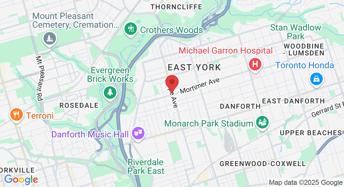 918 Pape Ave, East York, ON M4K 3V2, Canada