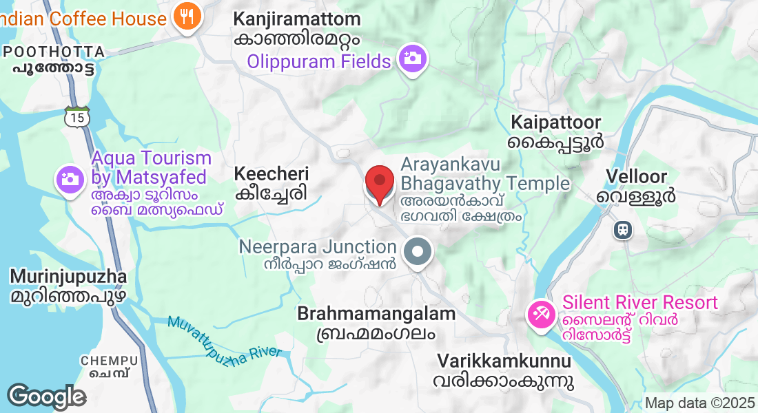 Arayankavu, Kanjiramattom-Thalappara Road, Kulayettikkara PO, Ernakualam, Kerala 682315, India