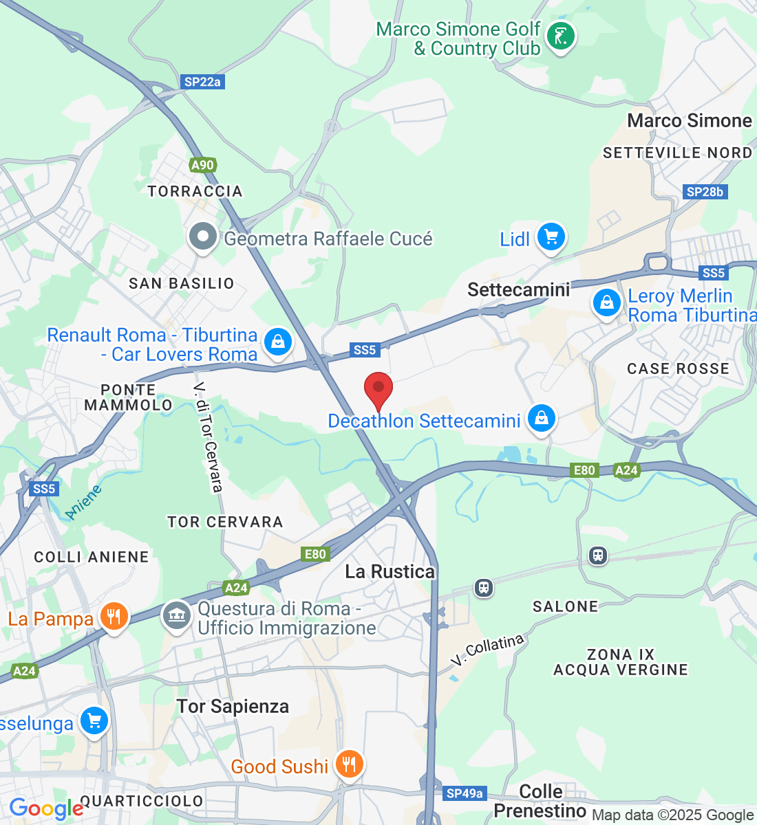 Via Zoe Fontana, 220, 00131 Roma RM, Italia