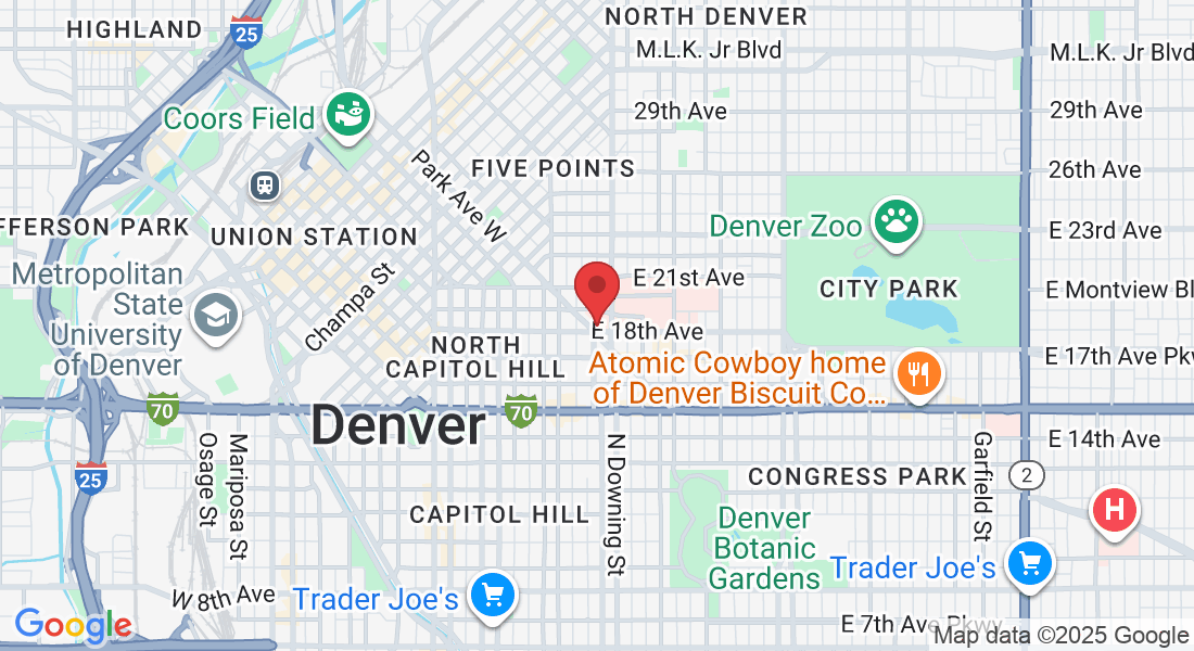 1818 N Ogden St, Denver, CO 80218, USA